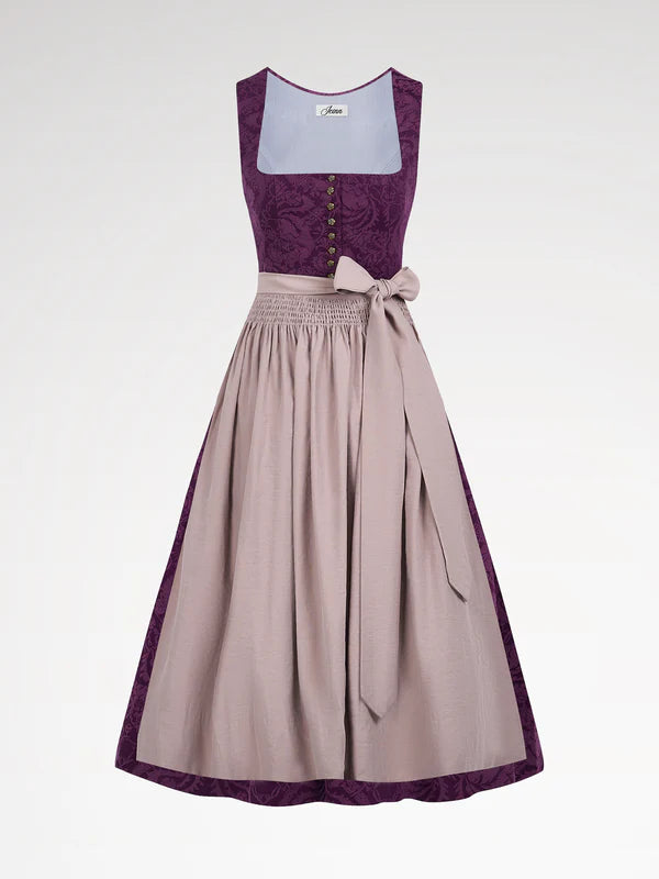 Dirndlbluse Grün: Stilvoll, Traditionell und Modern – Die Faszination des Alpenglanz Dirndls mit geradem Ausschnitt