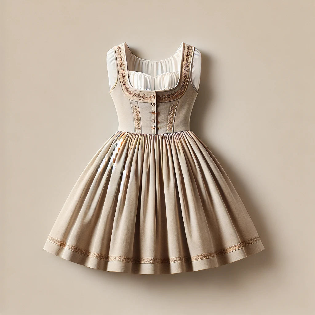 Die Schönheit der beigen Dirndl - Eine Reise in die Welt der Eleganz und Sanftheit