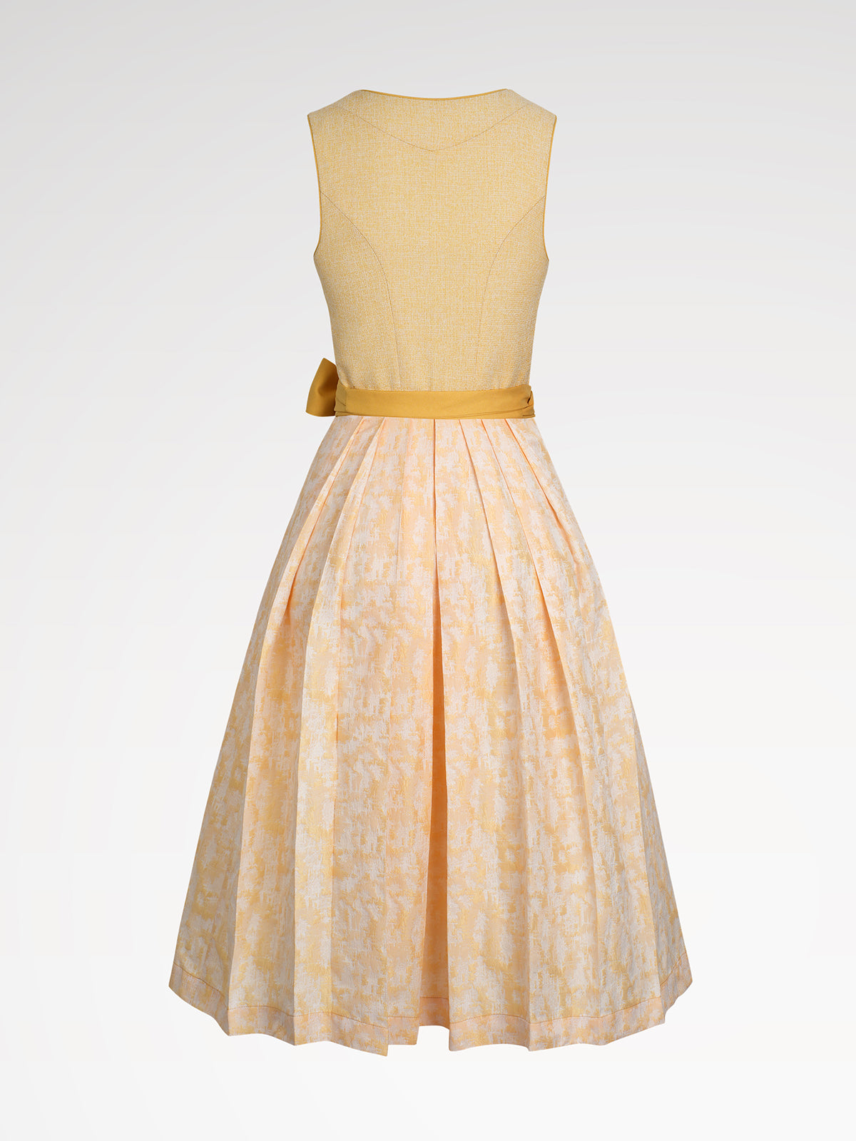 Damer gule knapper dirndl