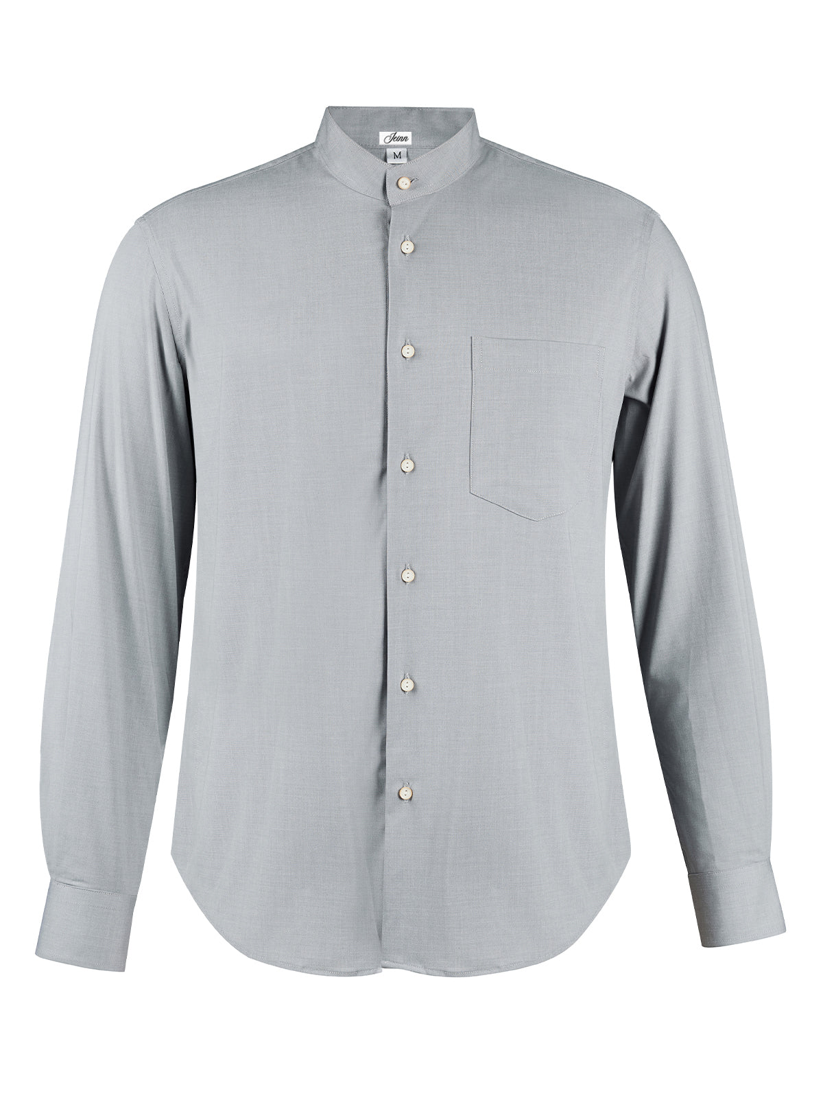 Grijs -ingesloten shirts