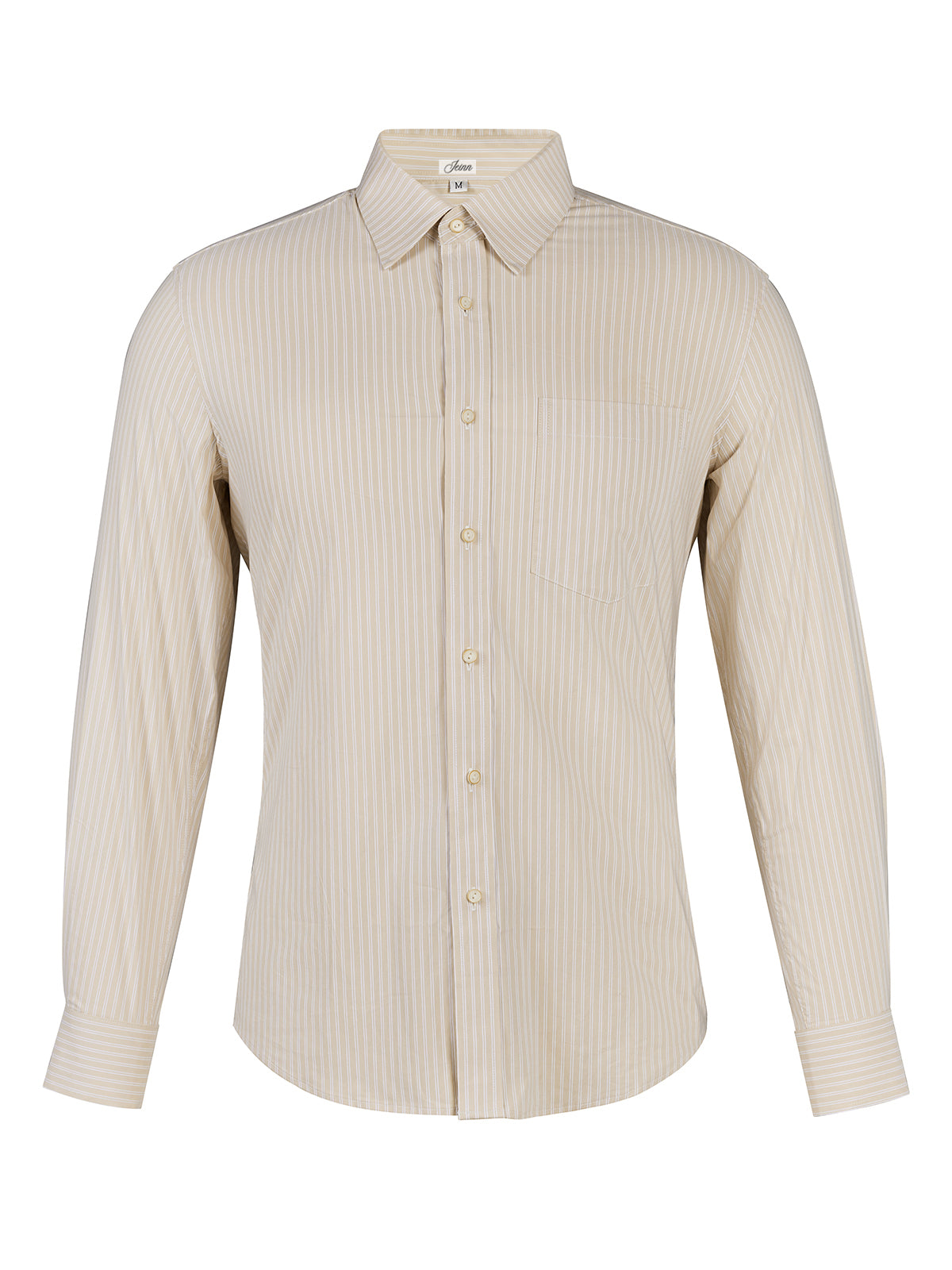 Gele omkeerbare shirts