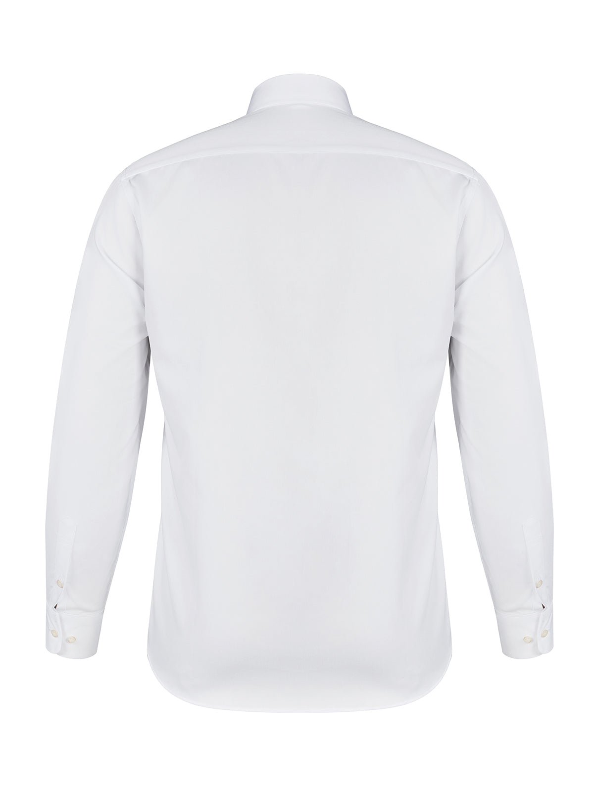 Witte omgekeerde kraag shirts