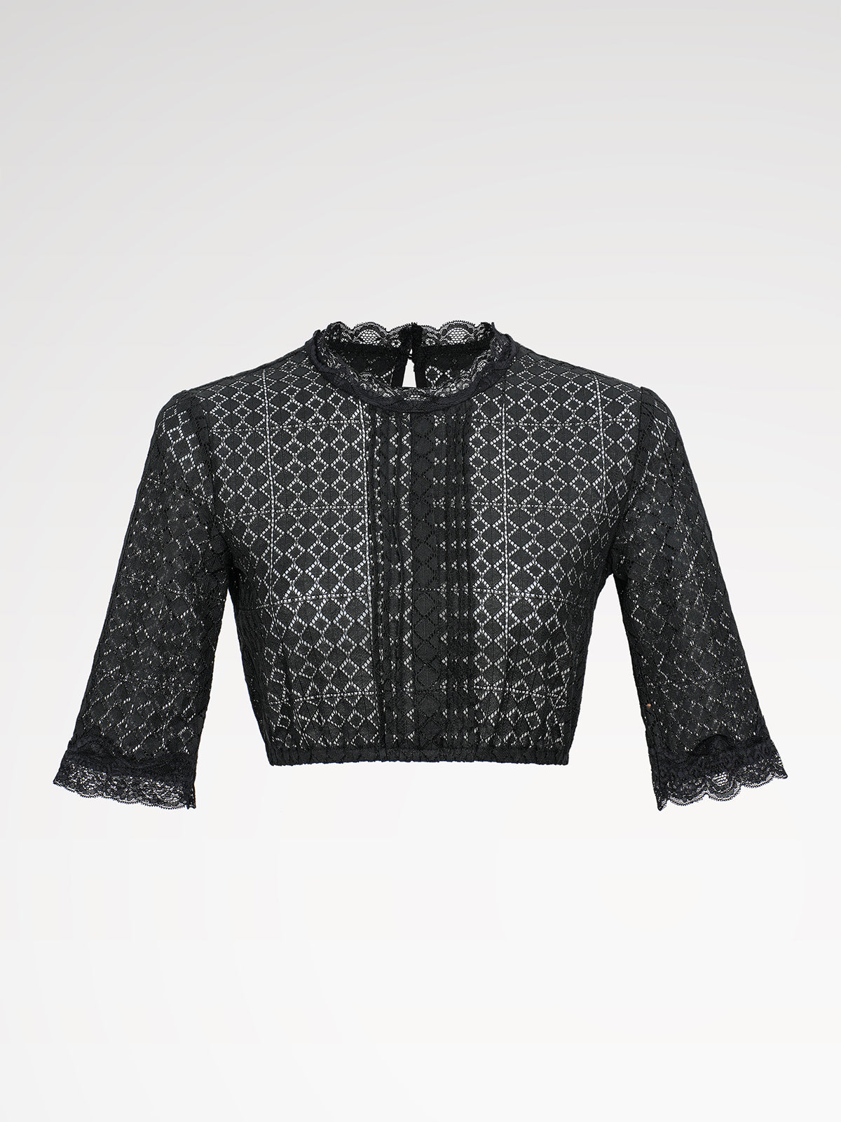 Women Black Dirndlblous