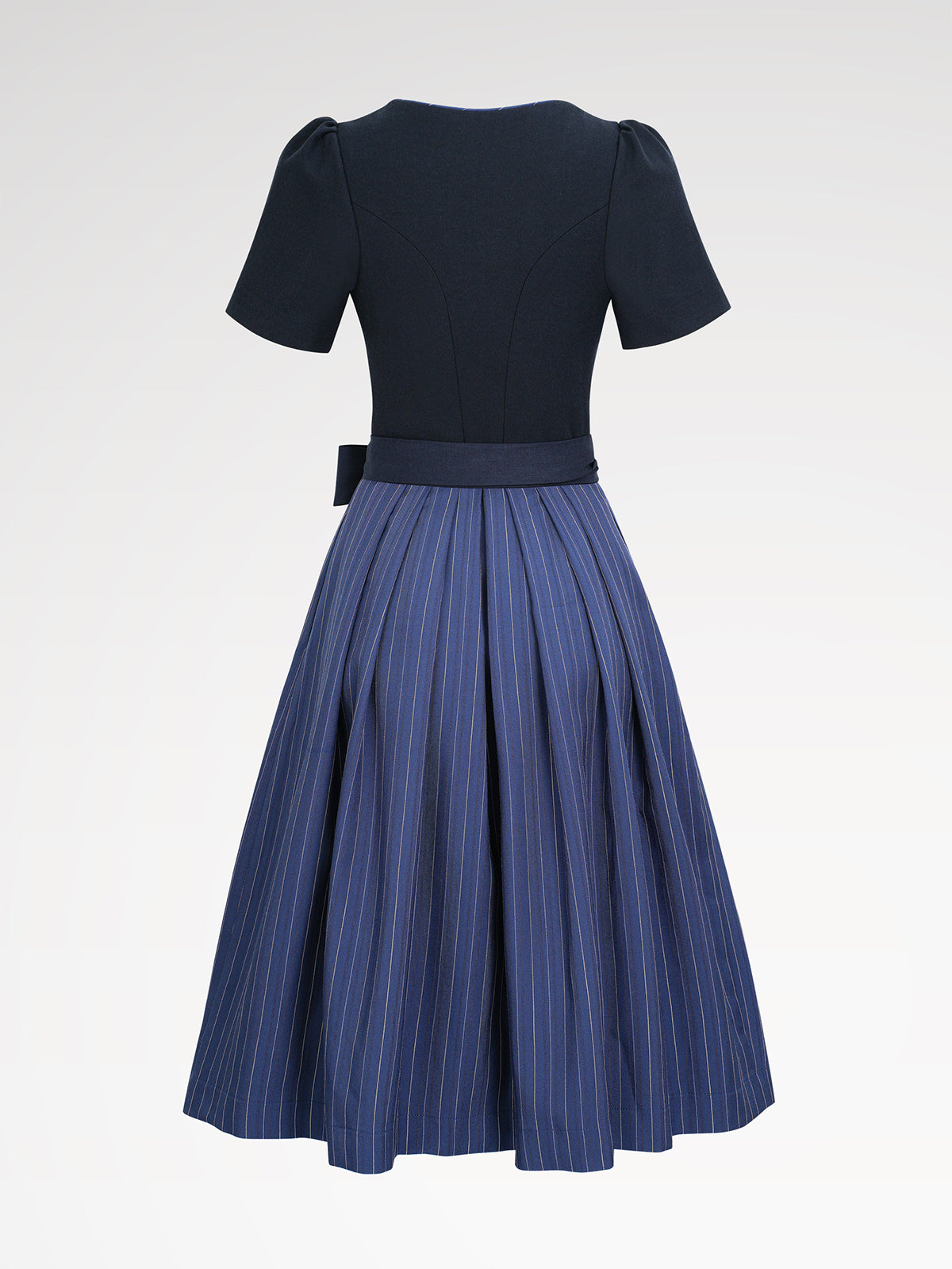Ladies blue button dirndl