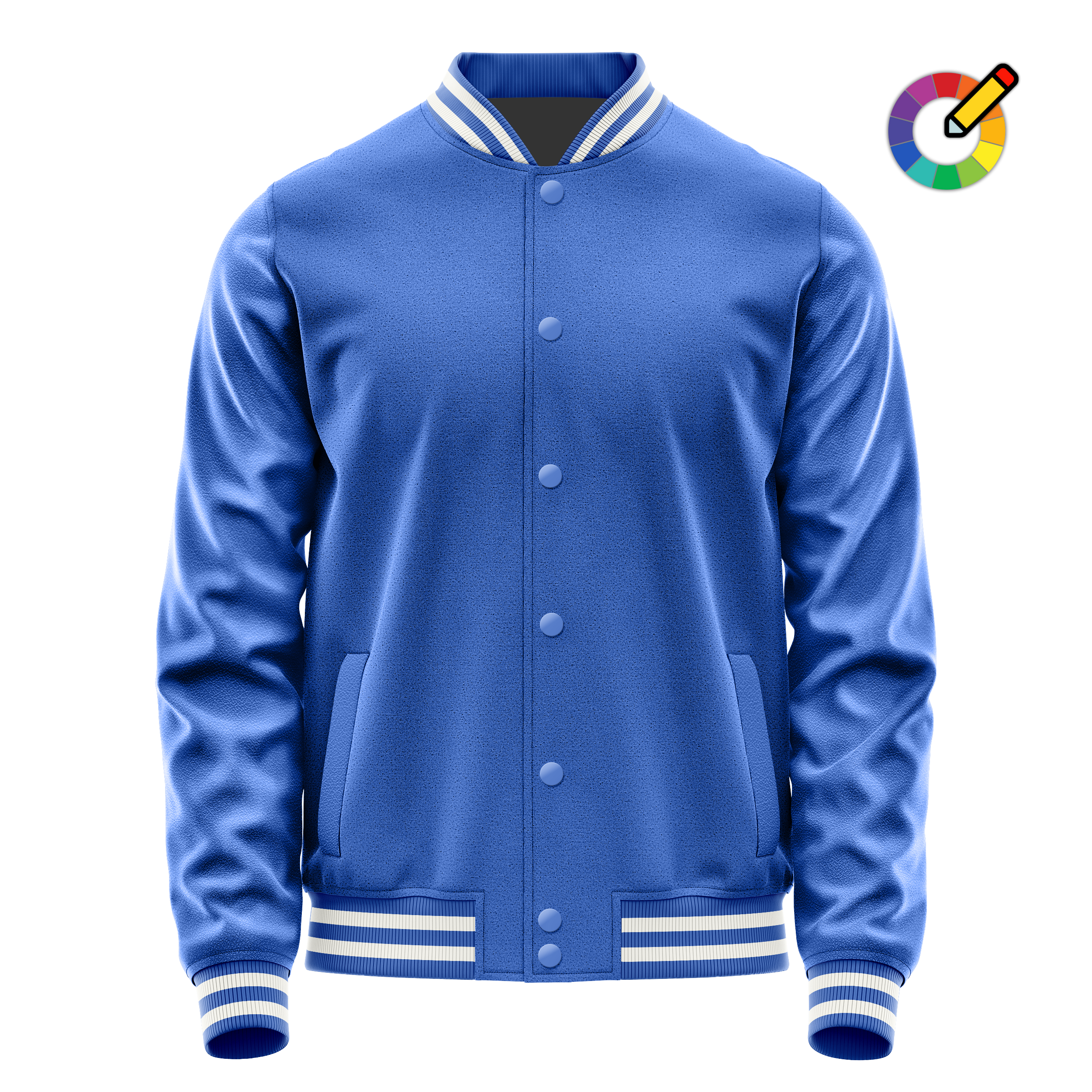 Himmelblau & Himmelblau Leder Collegejacke JG09090918