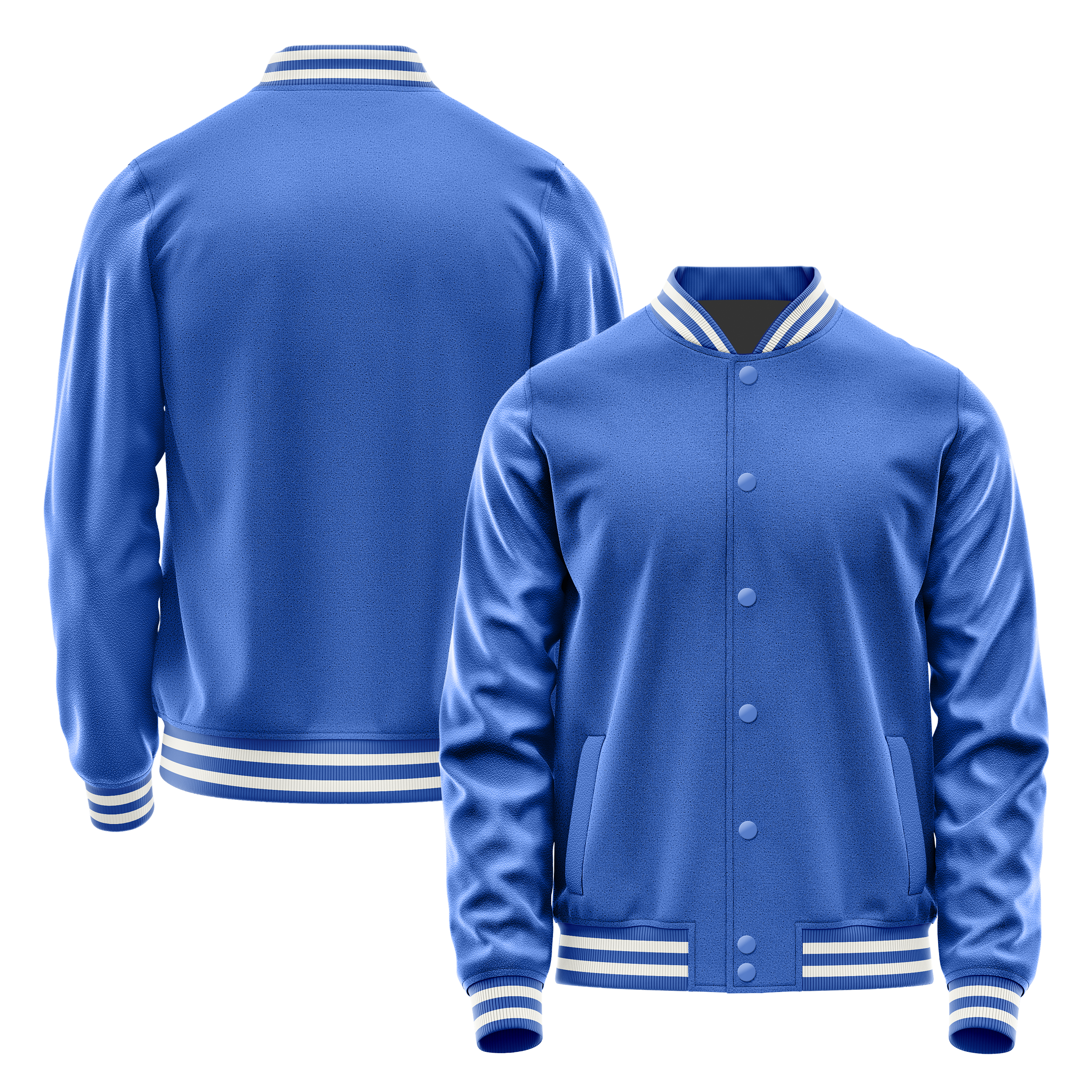 Himmelblau & Himmelblau Leder Collegejacke JG09090918