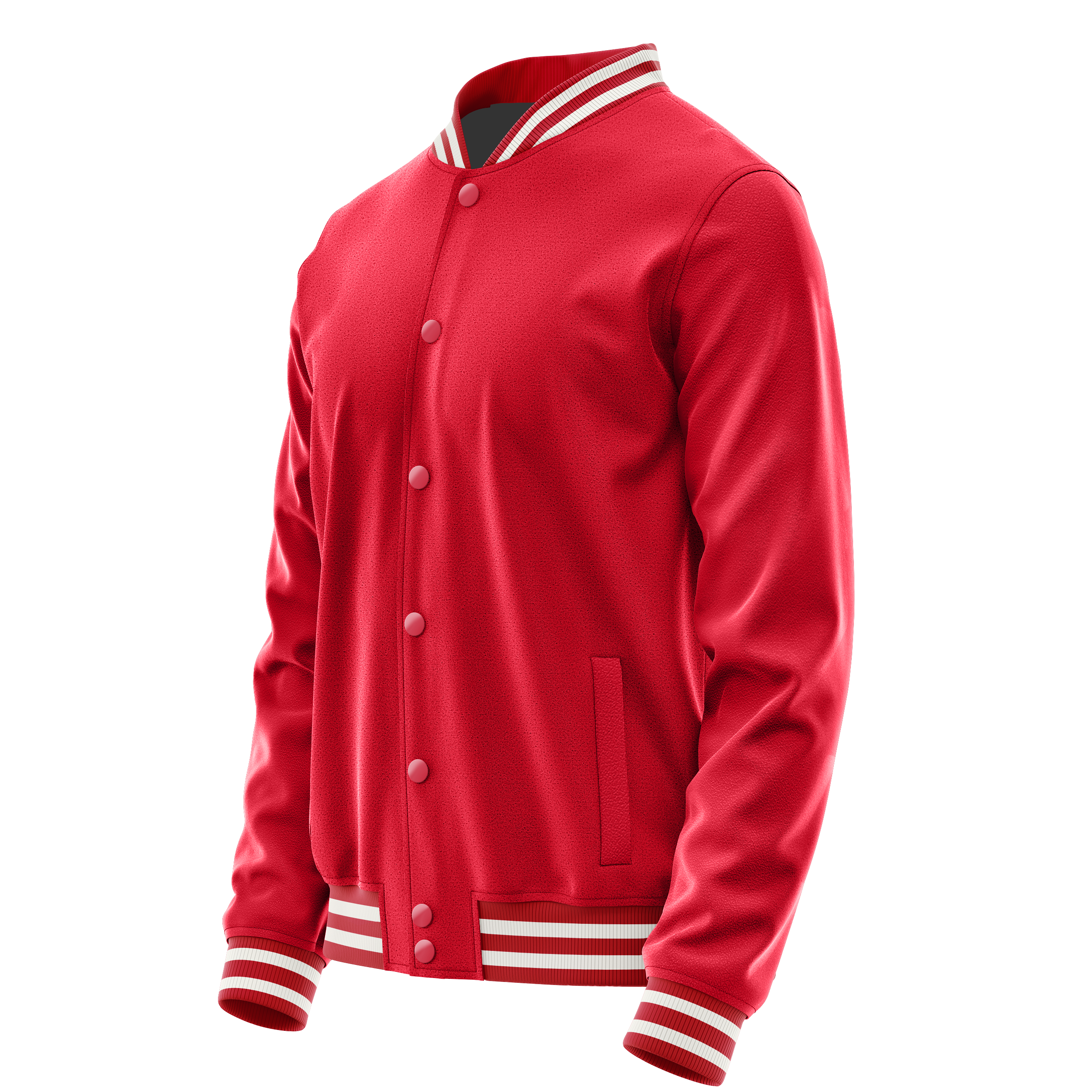 Rot & Rot Leder Collegejacke JG14141418