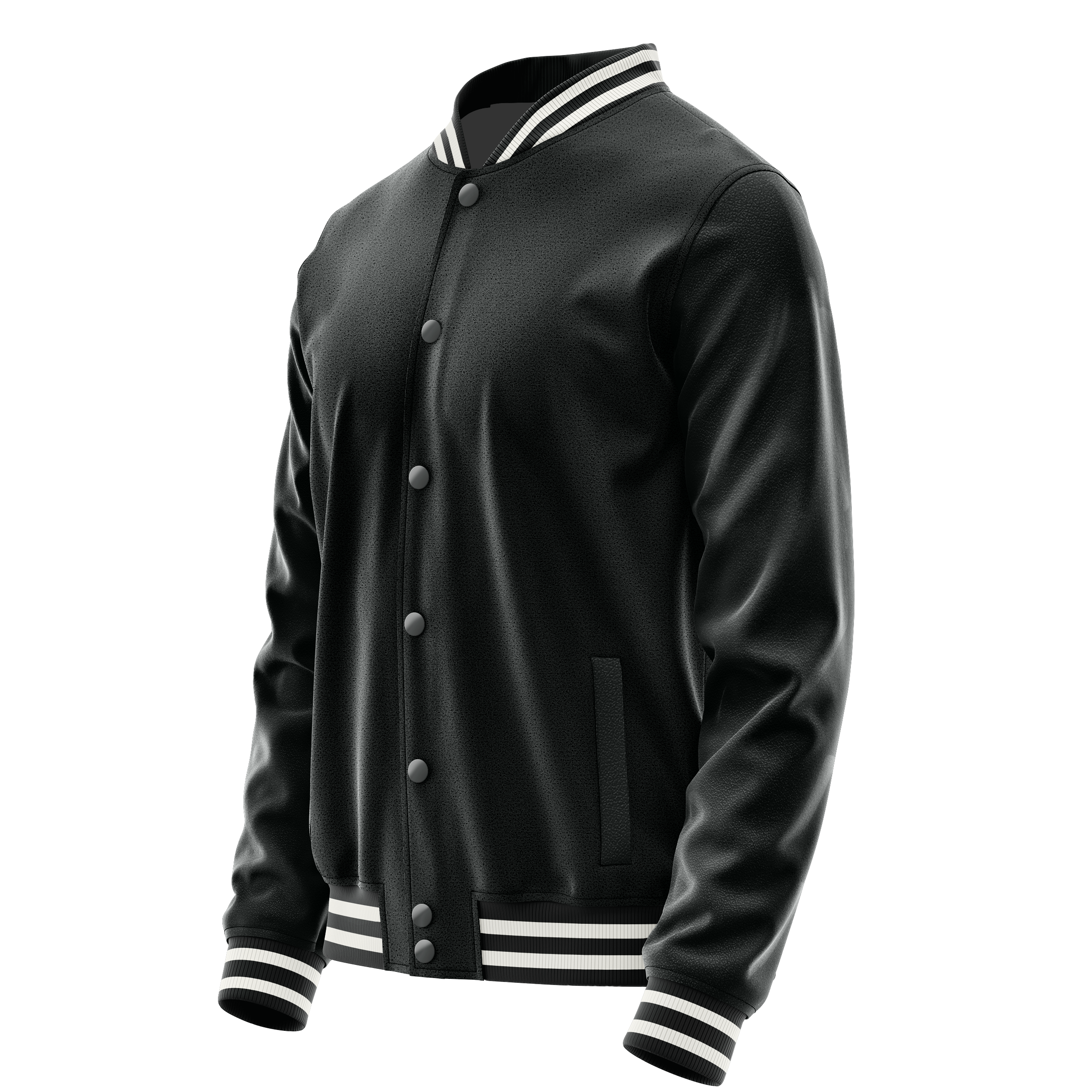 Schwarz & Schwarz Leder Collegejacke JG17171718