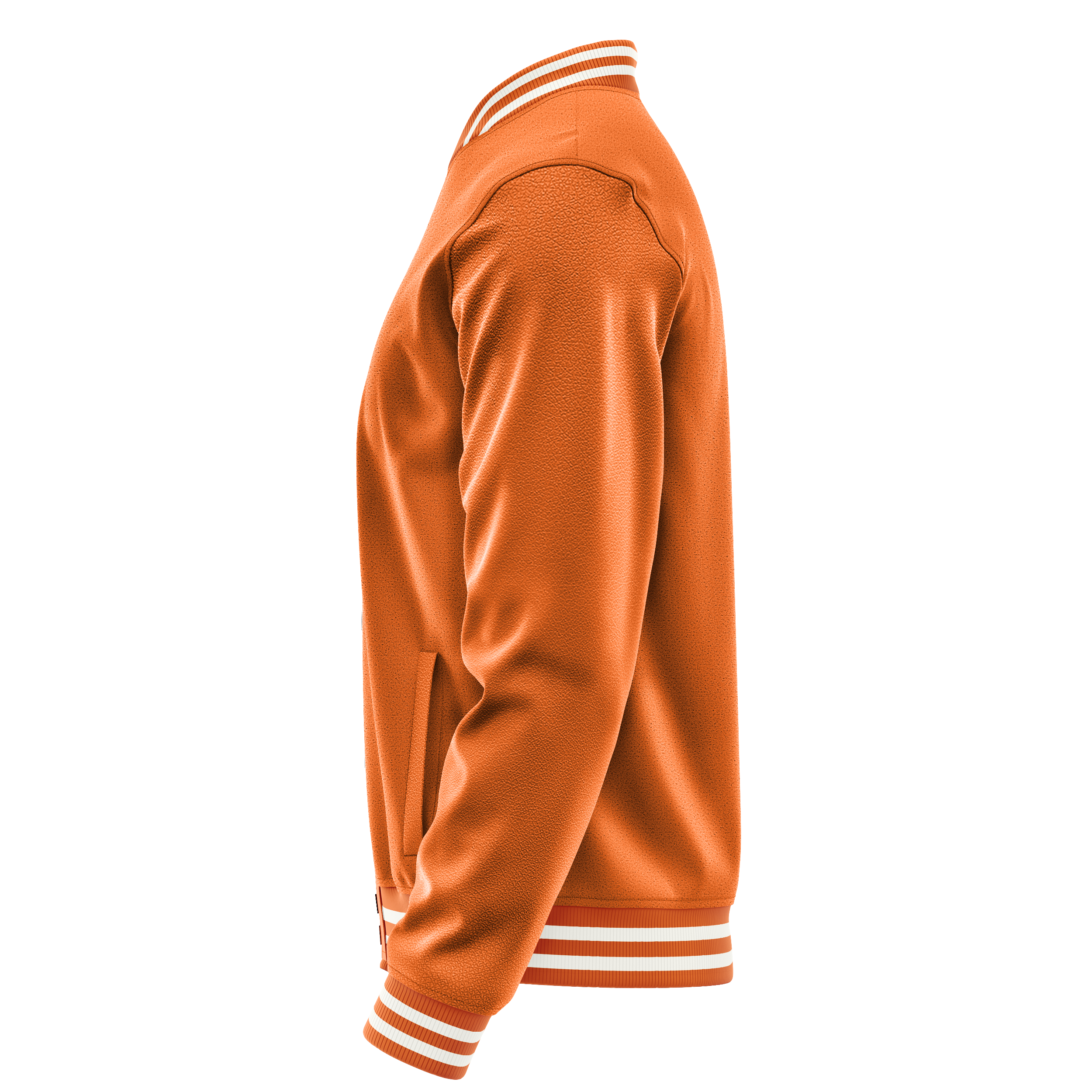Orange & Orange Leder Collegejacke JG28282818