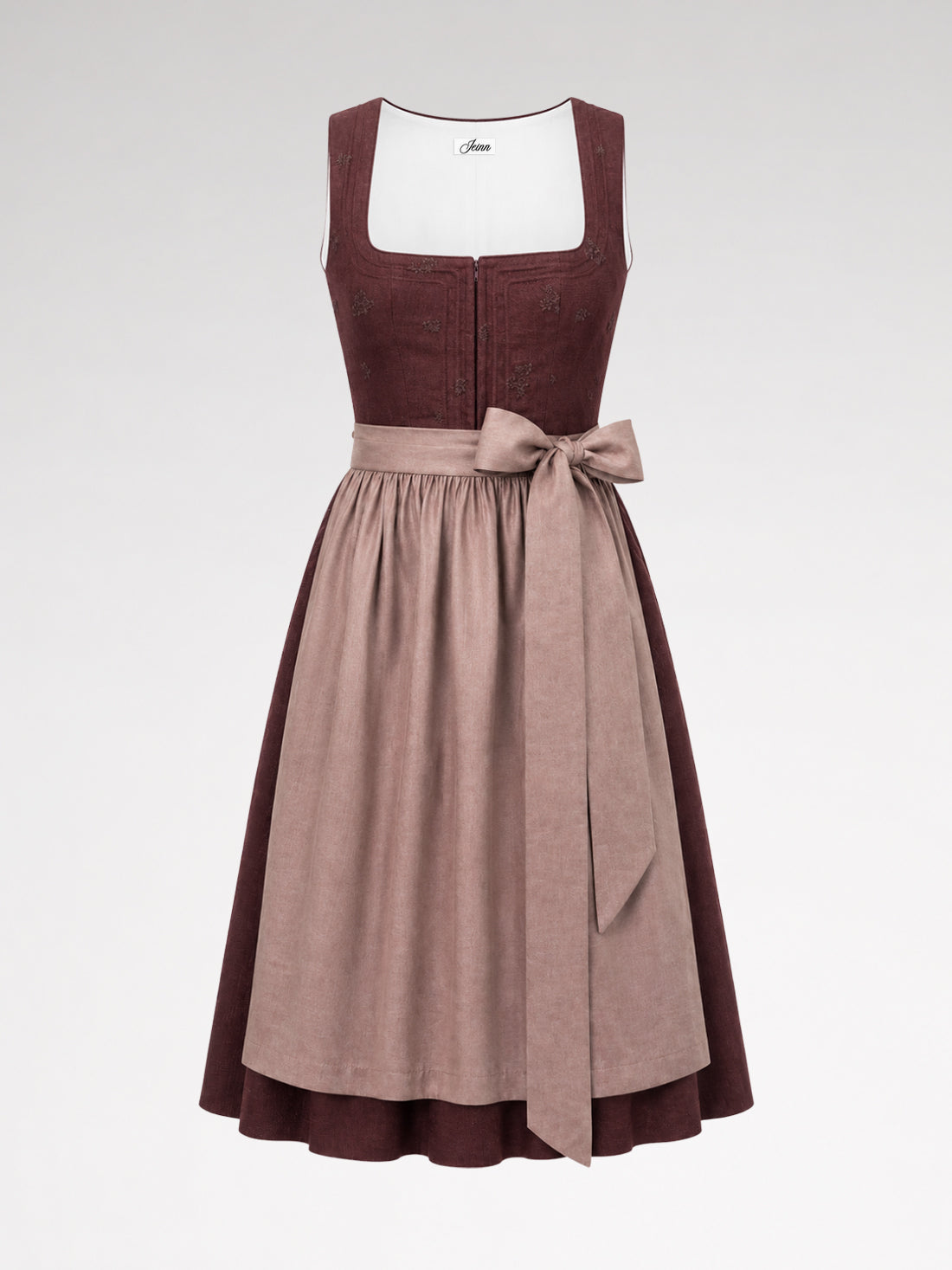 DIRNDL - LIORA IN MAHAGONI front view