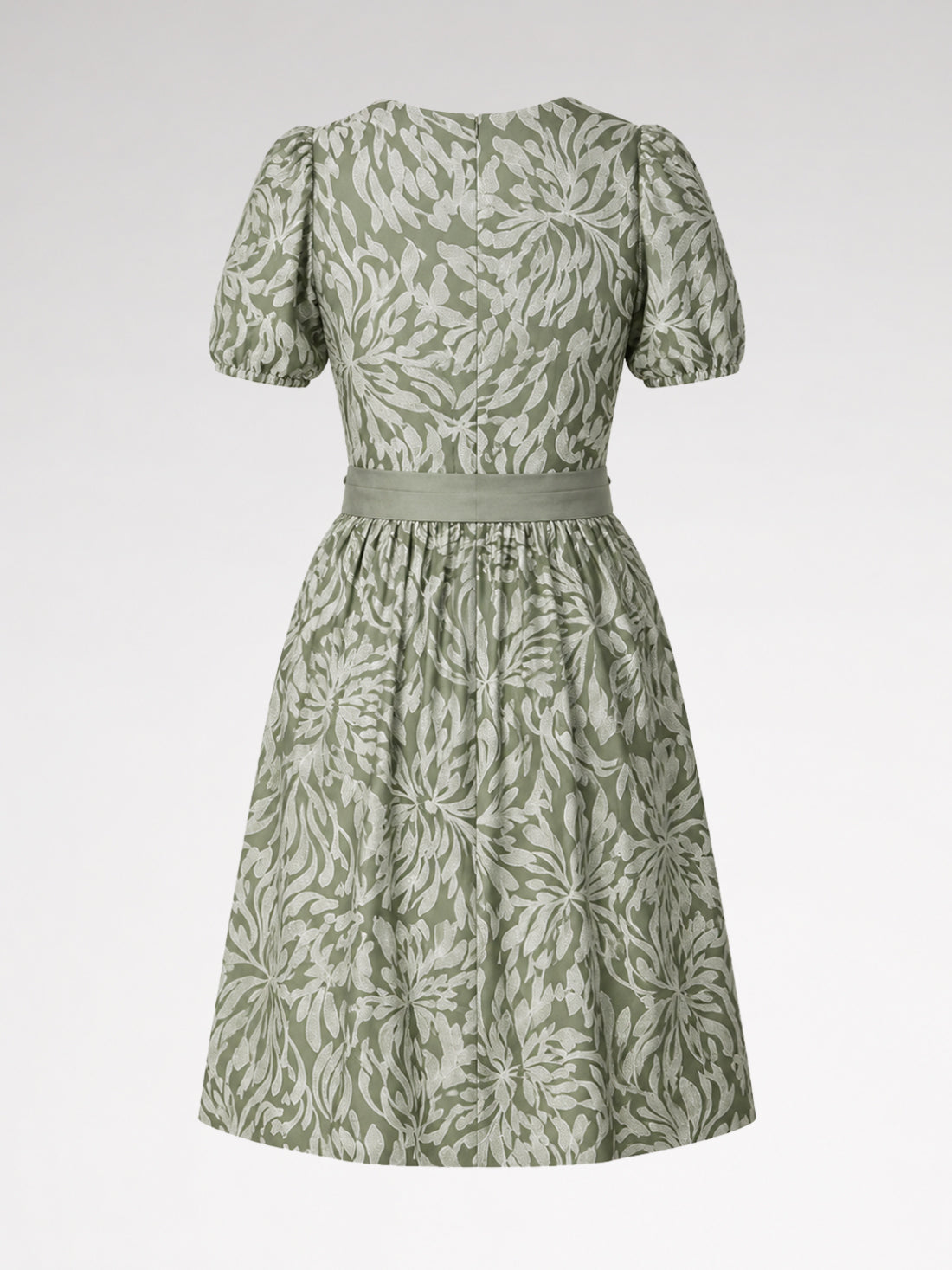 DIRNDL - MAELLE IN SALBEIGRUEN back view