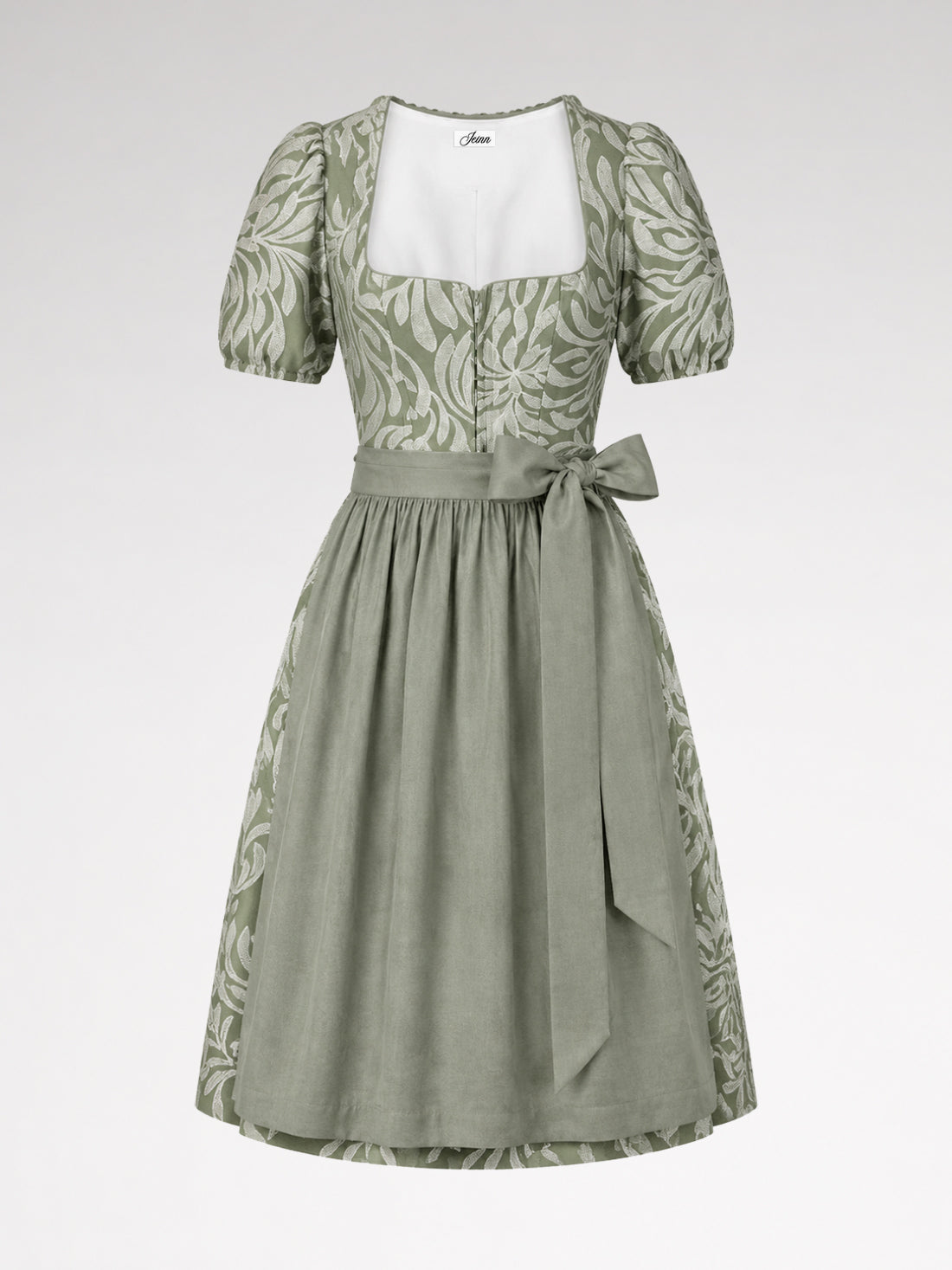 DIRNDL - MAELLE IN SALBEIGRUEN front view