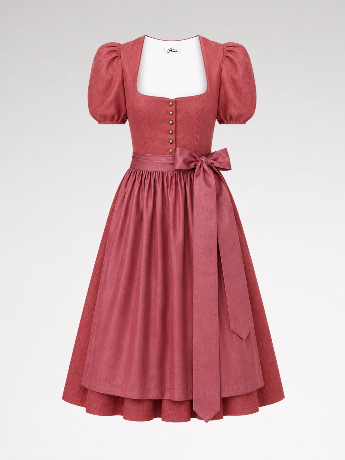 DIRNDL - LUISA IN HIBISKUSROT front view