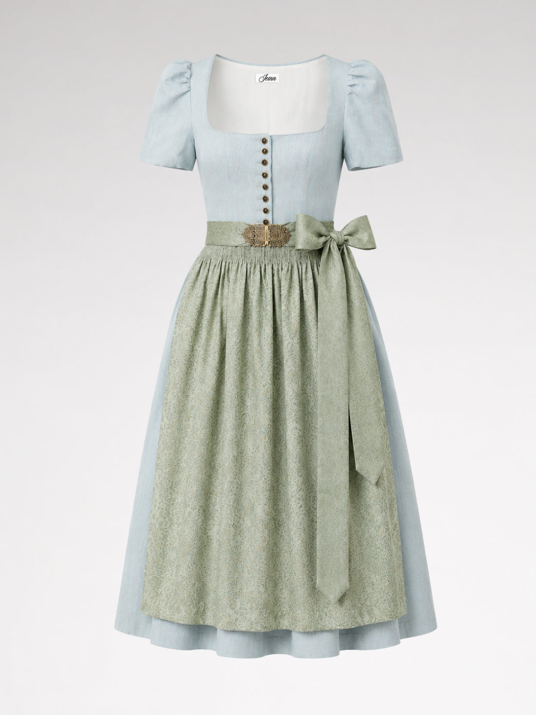 DIRNDL - MIRELLA IN WOLKENBLAU front view
