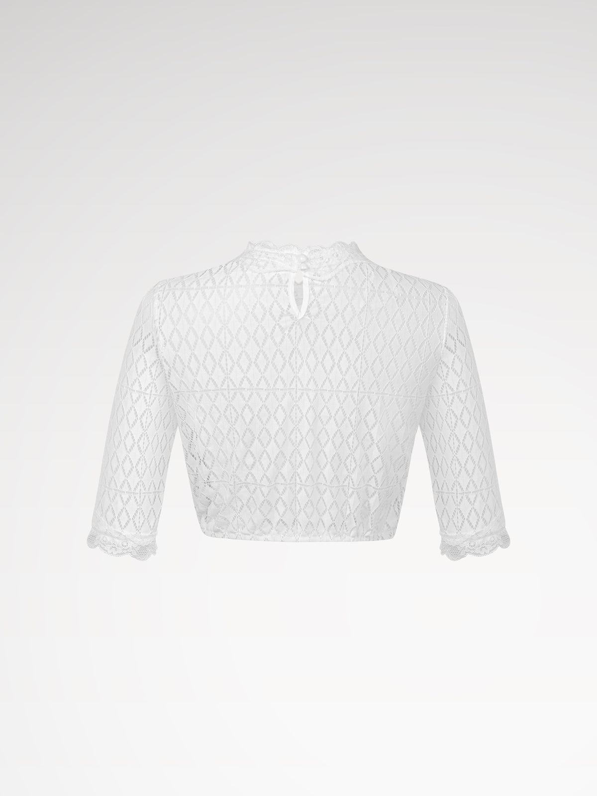 White round short women women dirndl blouses