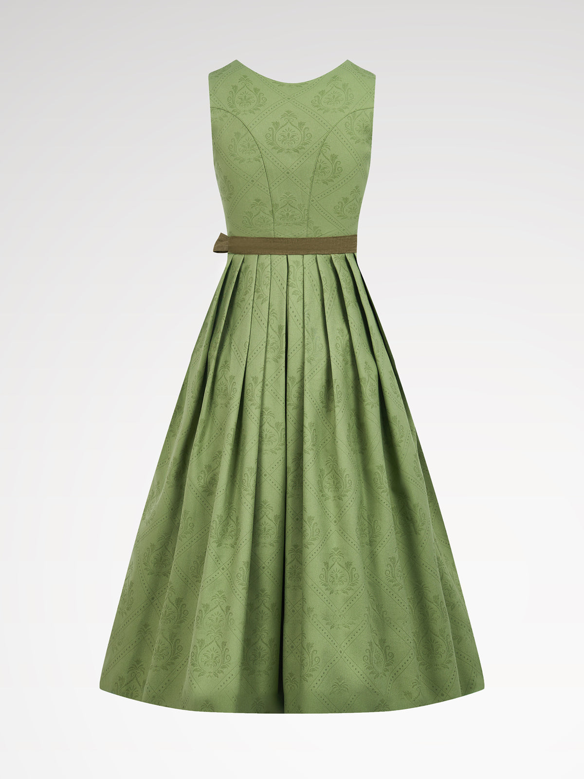 Green section buttocks dirndl