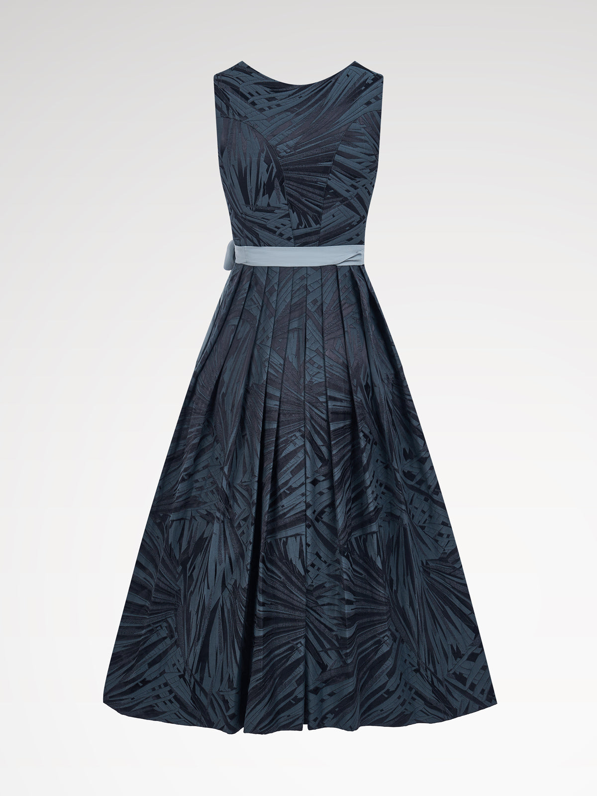 Blauwe rechte knopknop Dirndl