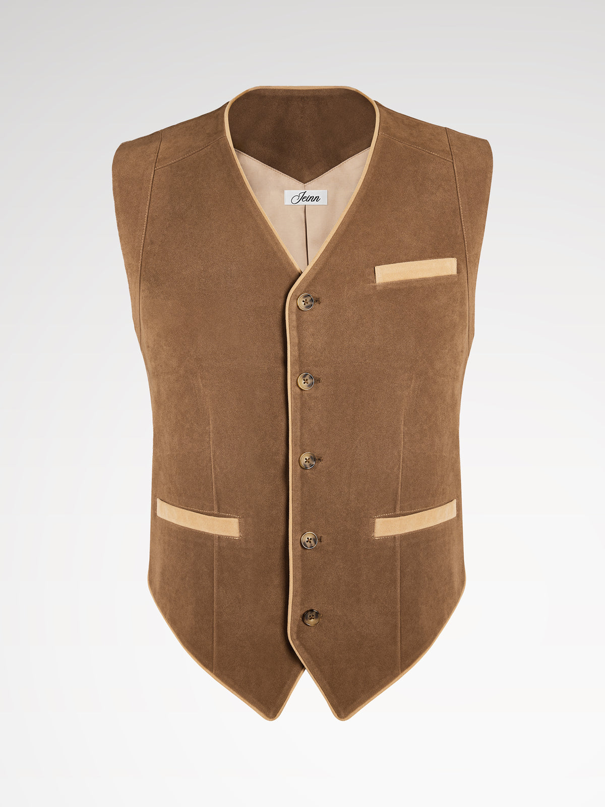 Žlutý V-neck západ