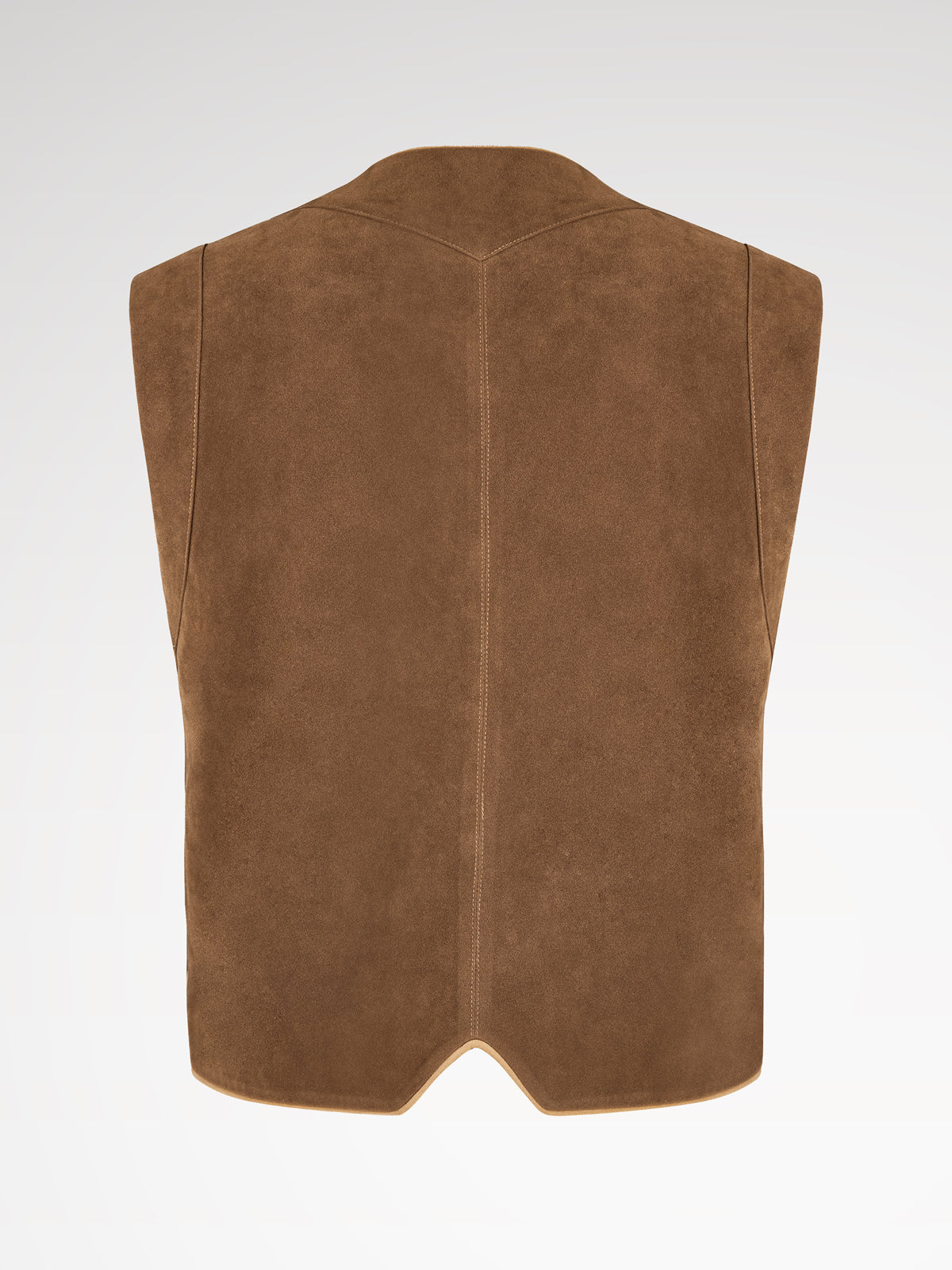 Žlutý V-neck západ