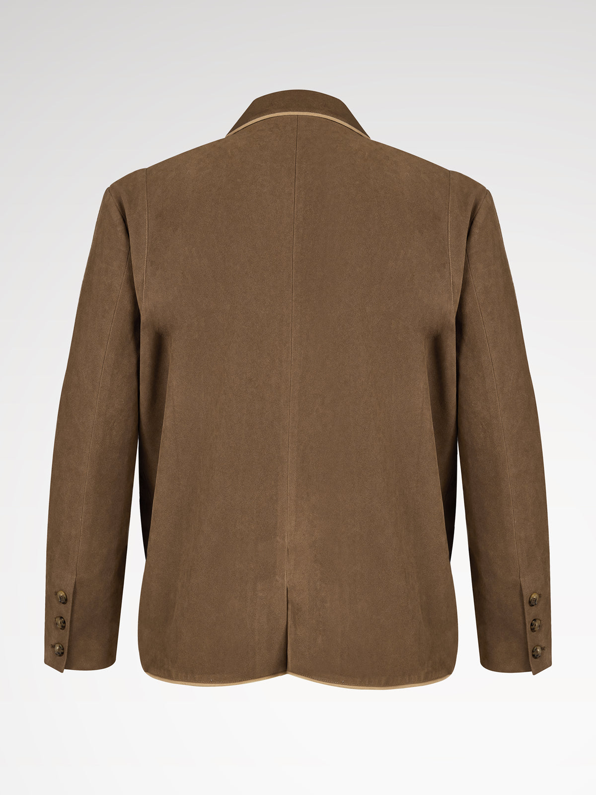 Žlutá, plochý reverzní límec Janker