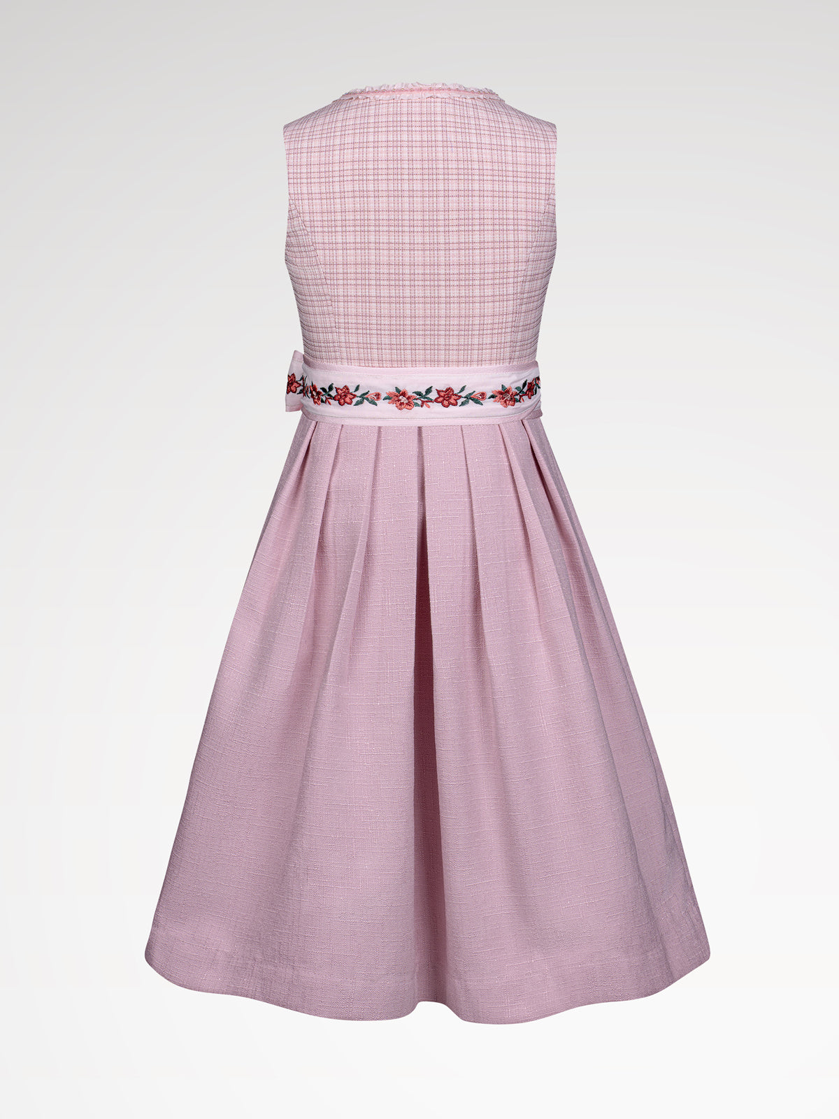 Children pink button dirndl