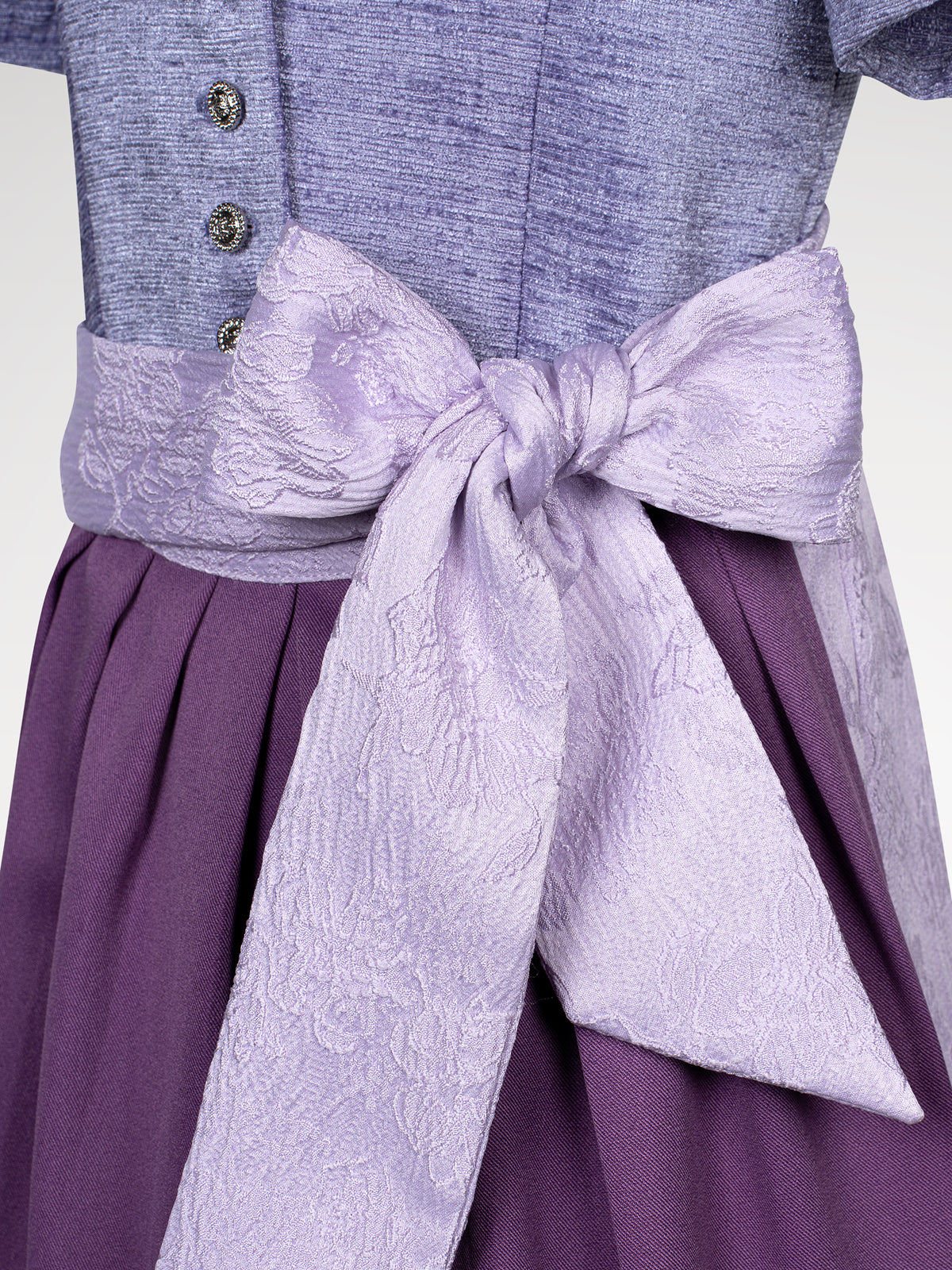 Children Lila button dirndl