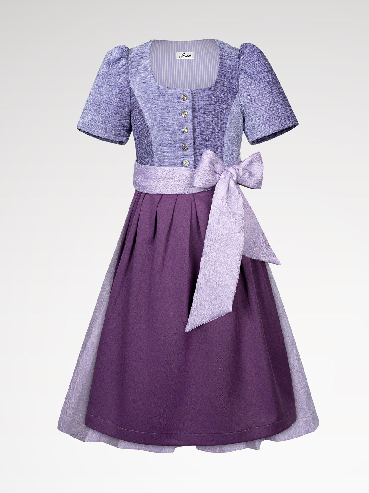 Children Lila button dirndl