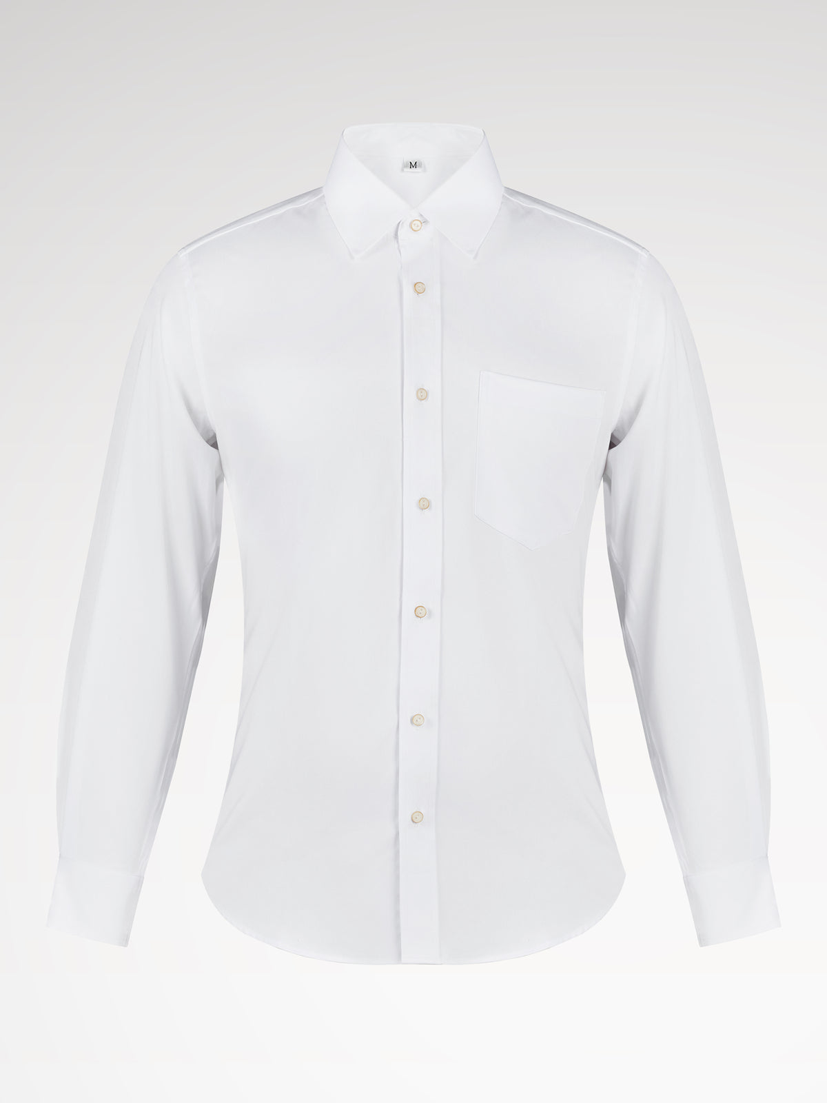 White reverse collar shirts