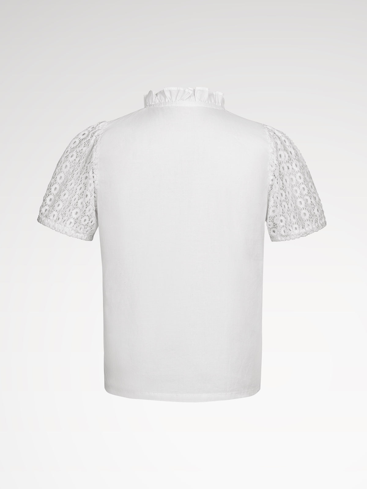 Children white cardiac neckline dirndlblous