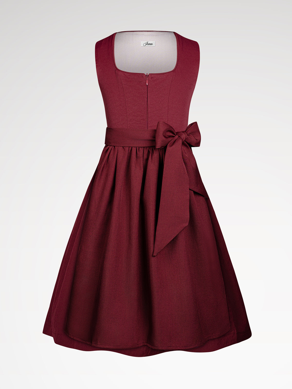 Children red straight outer section dirndl