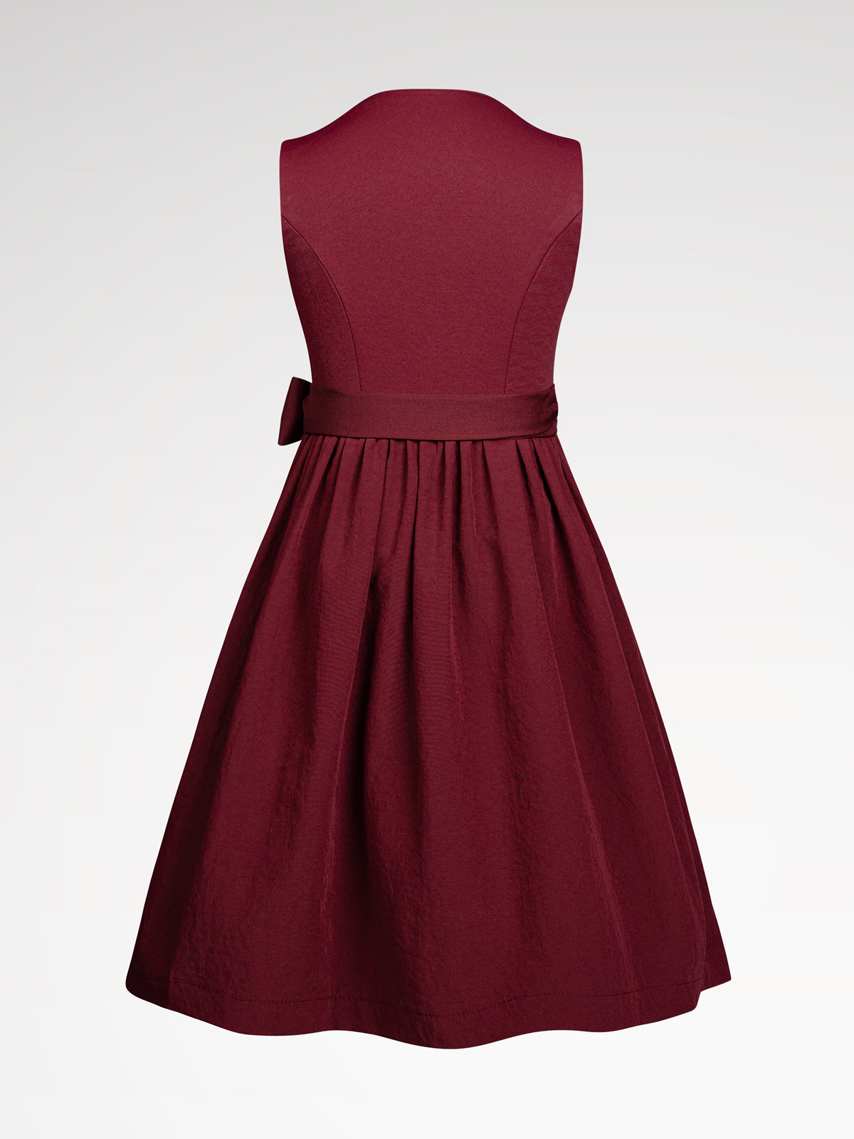 Children red straight outer section dirndl