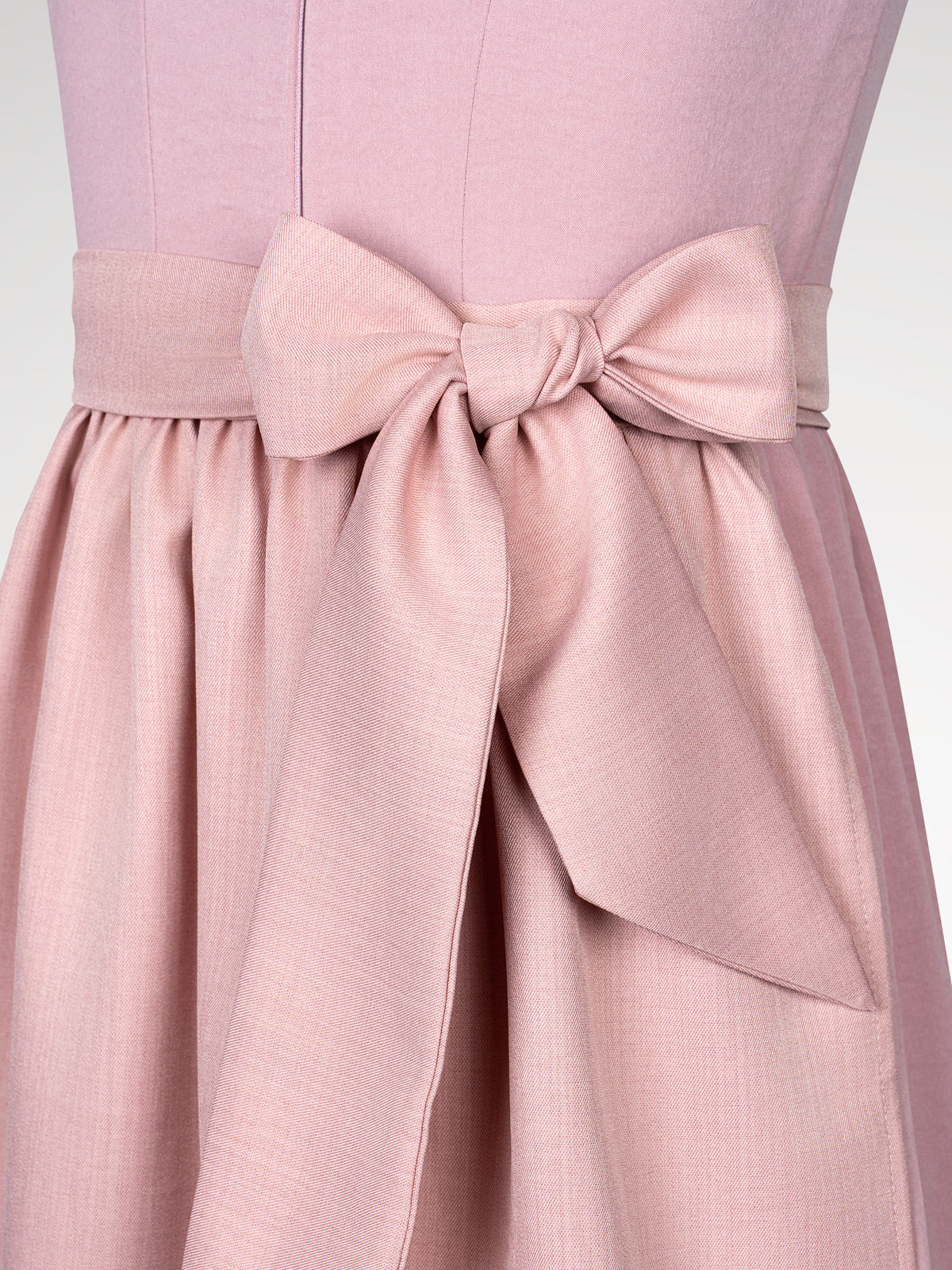 Children pink straight section dirndl