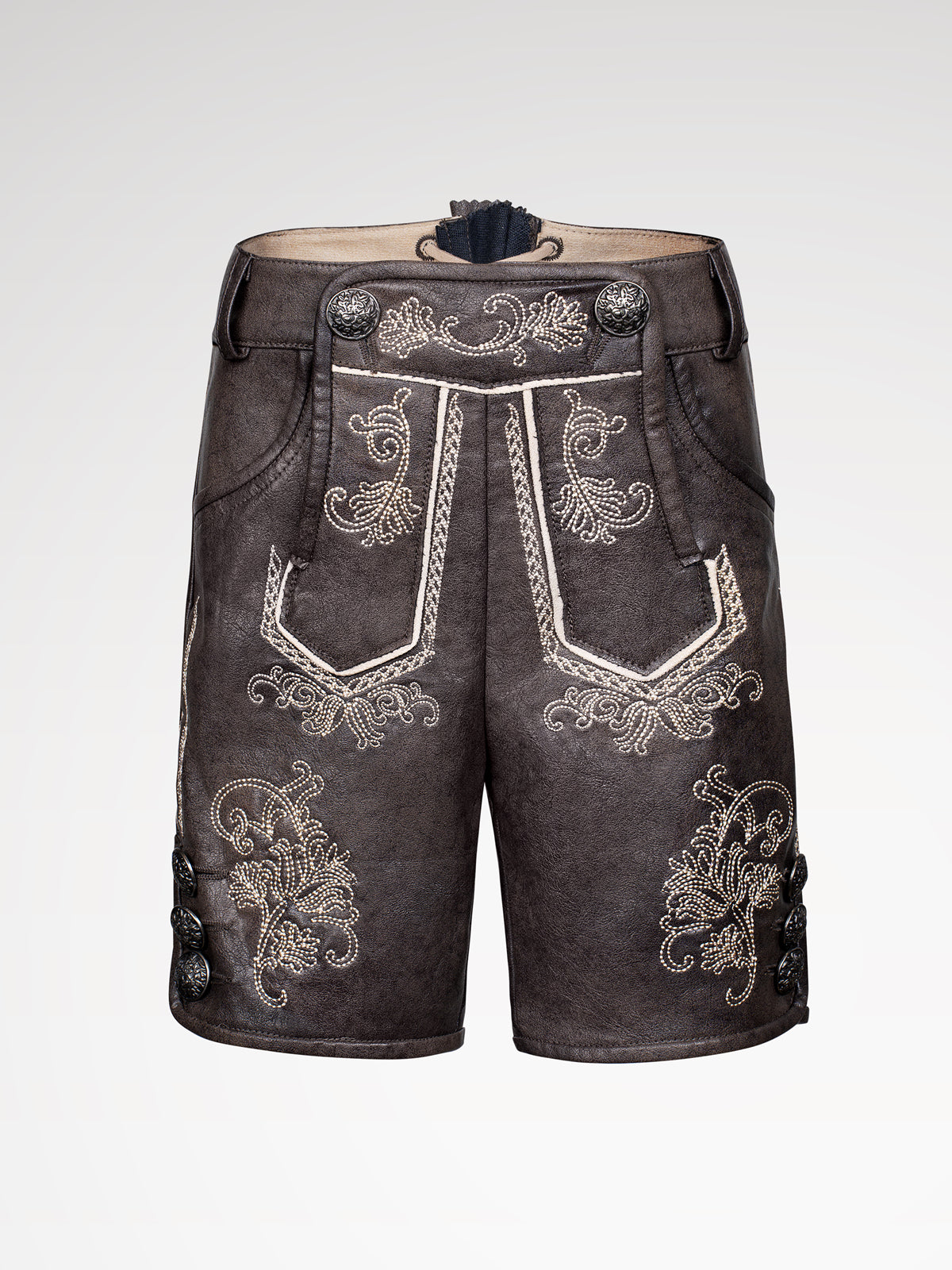 Děti šedá lederhosen