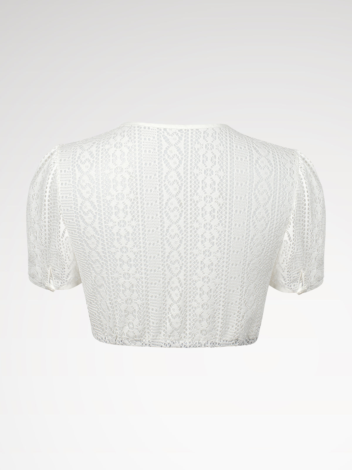 White round short women women dirndl blouses