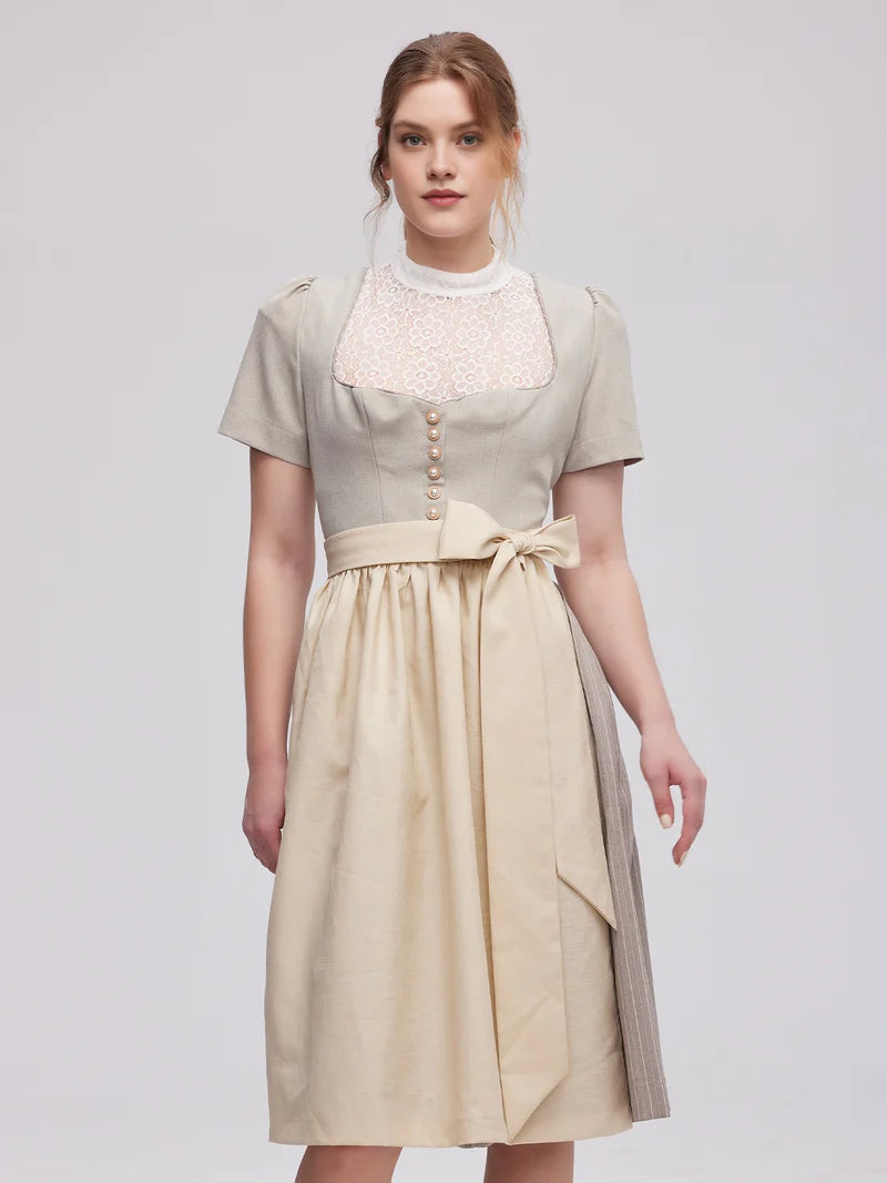 Das stilvolle graue Dirndl – Eine Hommage an Eleganz und Tradition