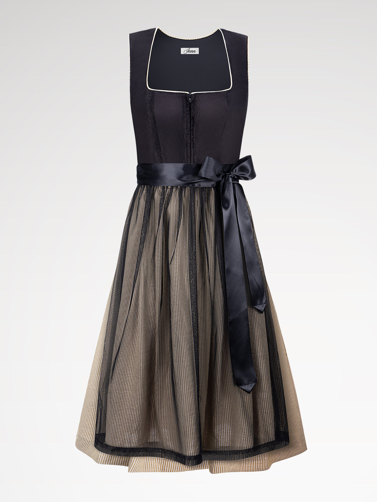 Dirndl Schwarz: Die Alchemie zwischen Eleganz und Funktionalität – Der Samt Dirndl-Trend 2025