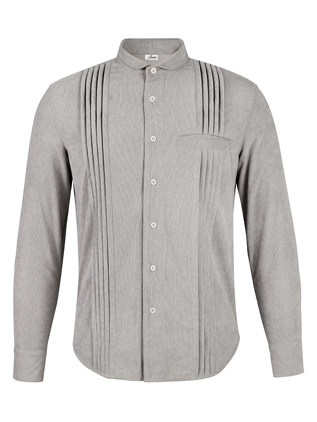 Grijze omkeerbare shirts