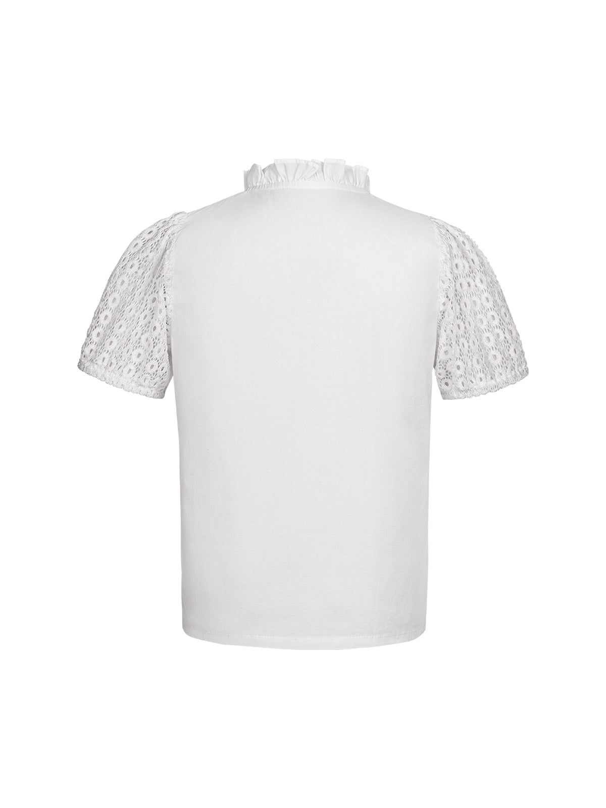 Children white cardiac neckline dirndlblous