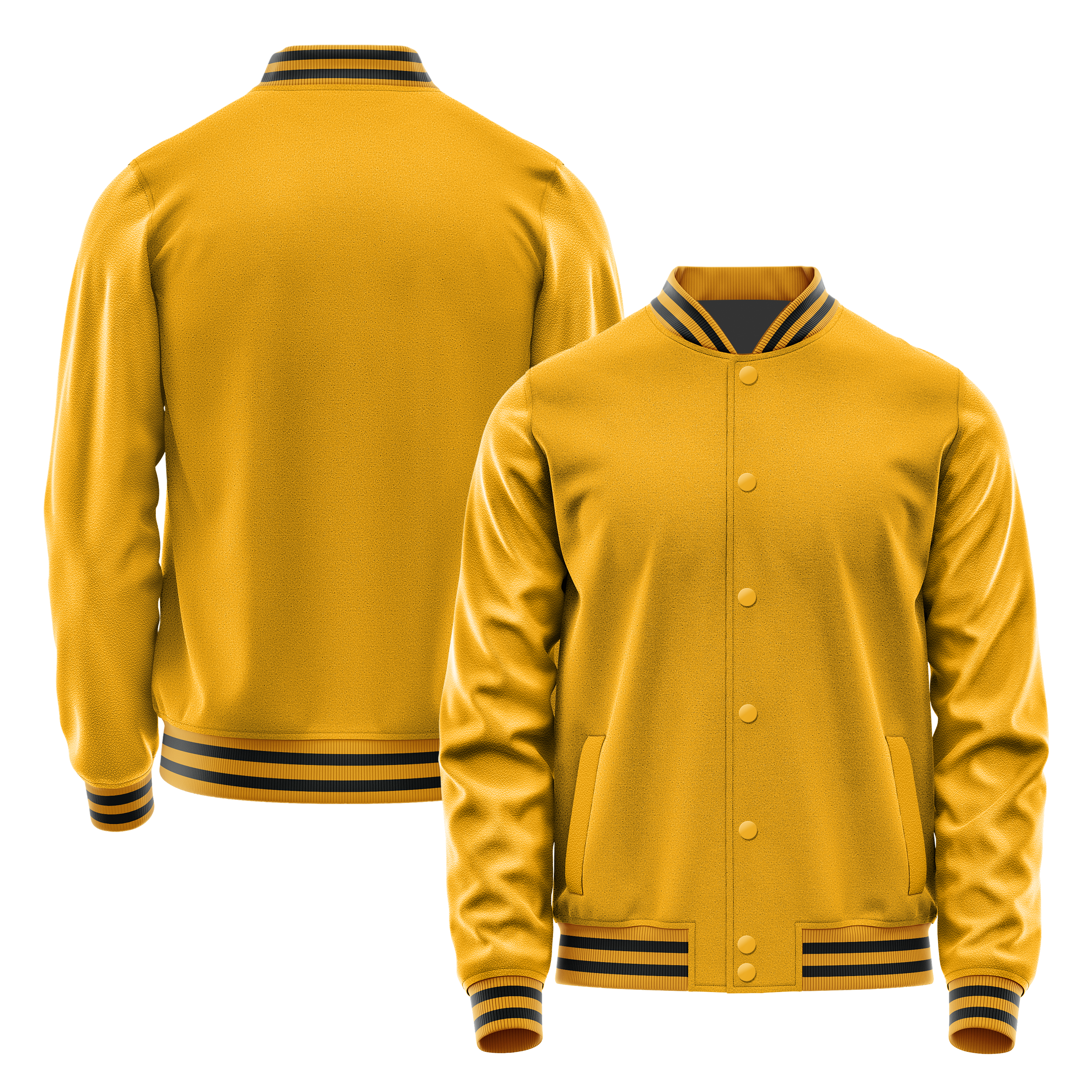 Gelb & Gelb Leder Collegejacke JG19191917