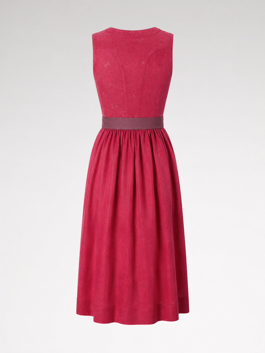 DIRNDL - CELINA IN RUBINROT back view