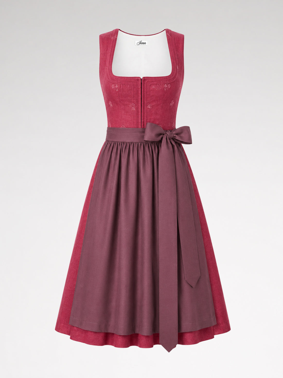 DIRNDL - CELINA IN RUBINROT front view
