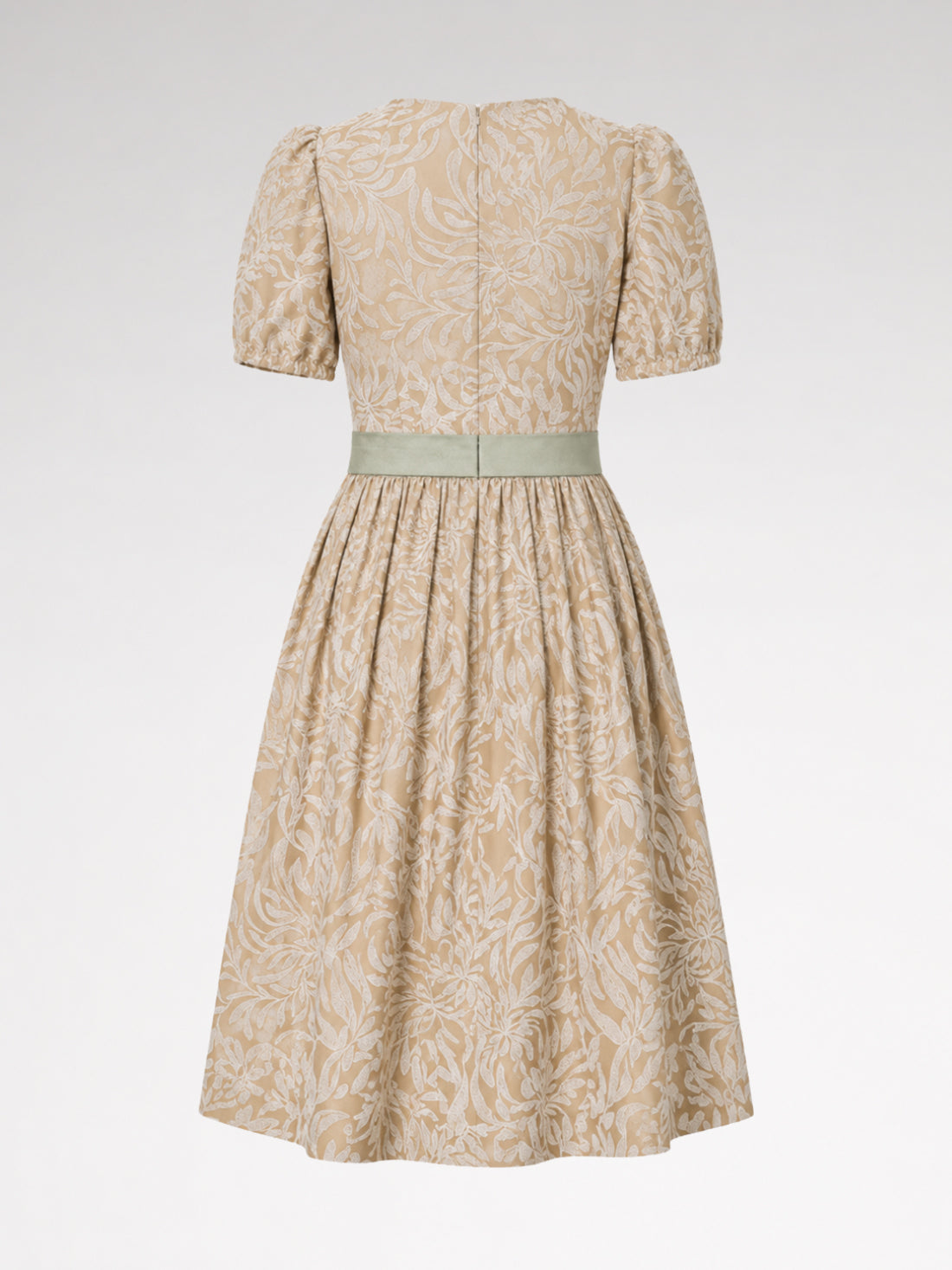 DIRNDL - CARINA IN SANDBEIGE back view