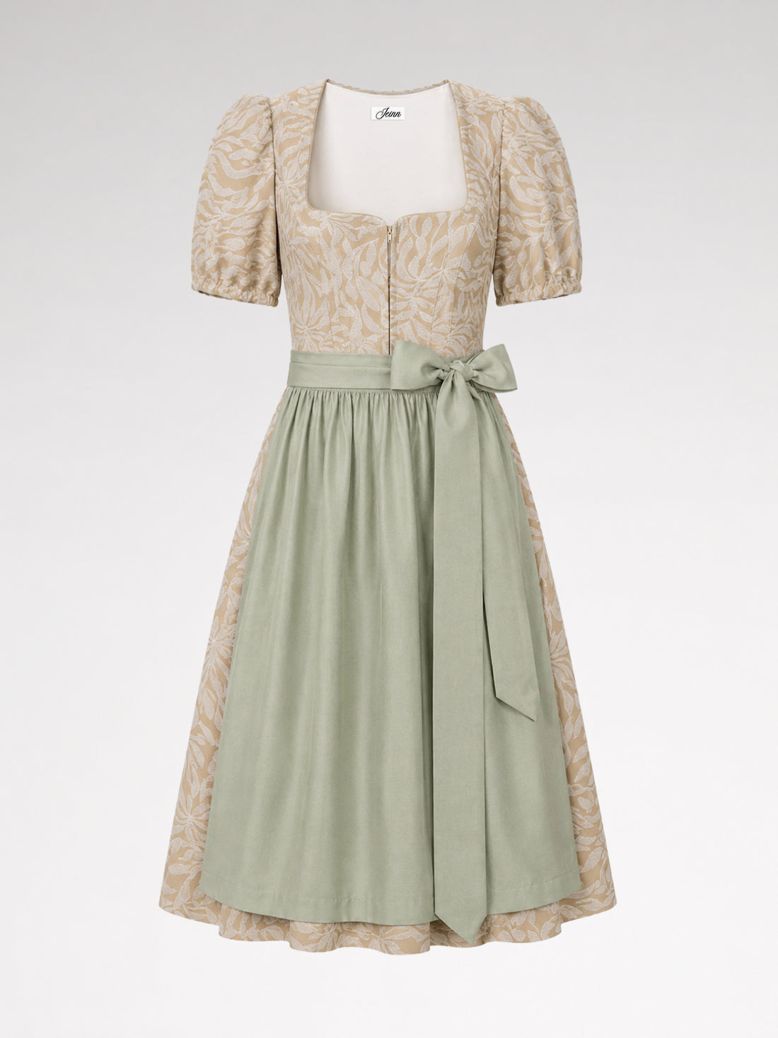 DIRNDL - CARINA IN SANDBEIGE front view