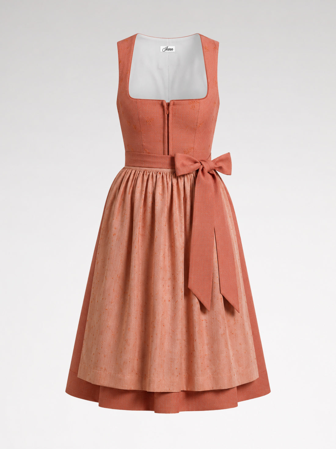 DIRNDL - ODETTE IN ZIEGELROT front view
