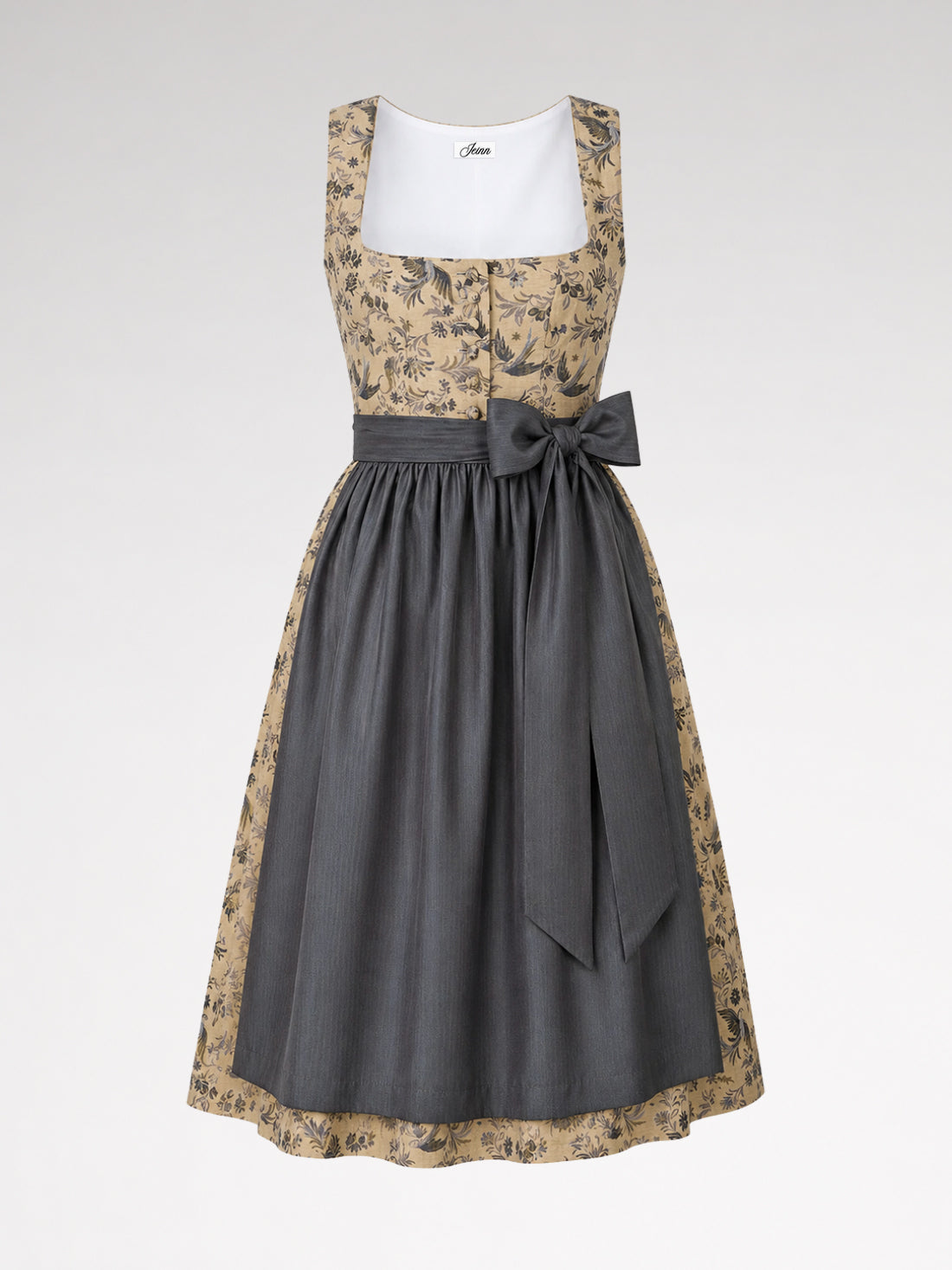 DIRNDL - LAVINIA IN FAUNA-OLIV front view
