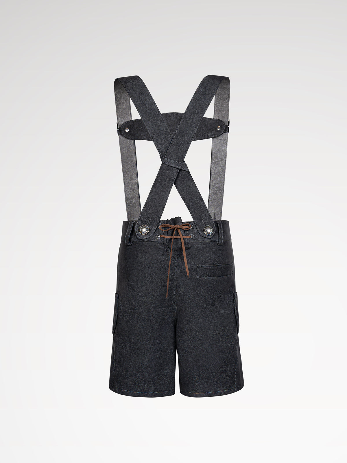 Kinder Grau Lederhosen